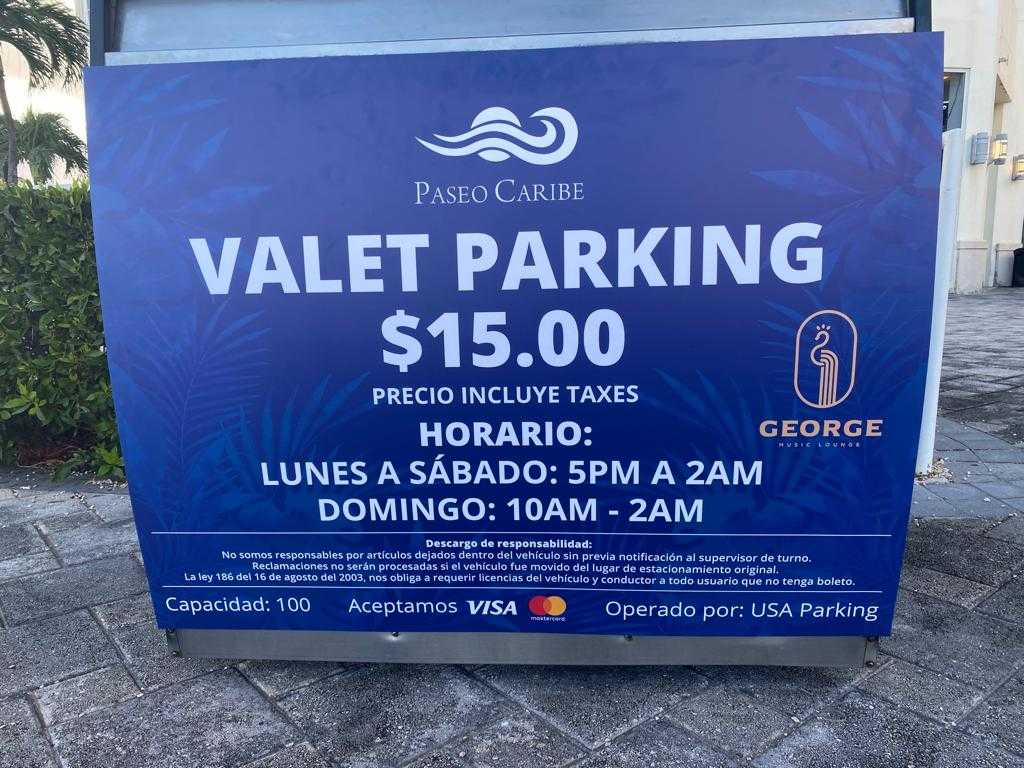 PASEO CARIBE PARKING details